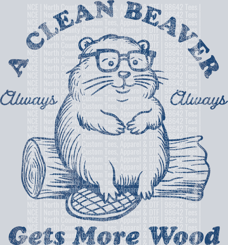 clean beaver navy
