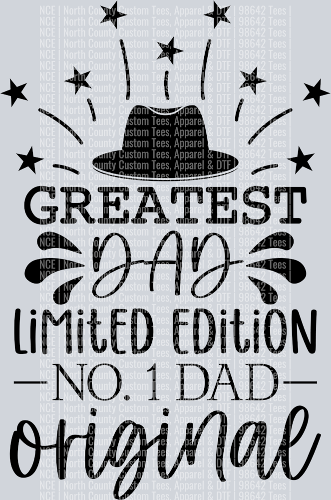 Greatest dad limited edition no.1 dad original-01