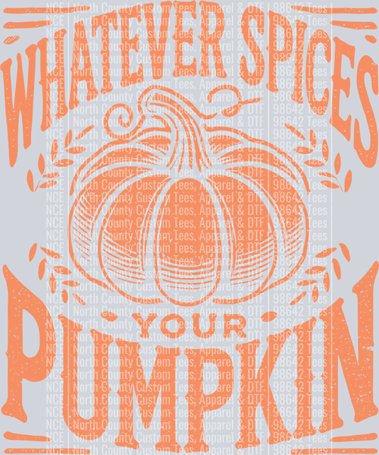 005 Whatever Spices Your Pumpkin DISTRESSD orng
