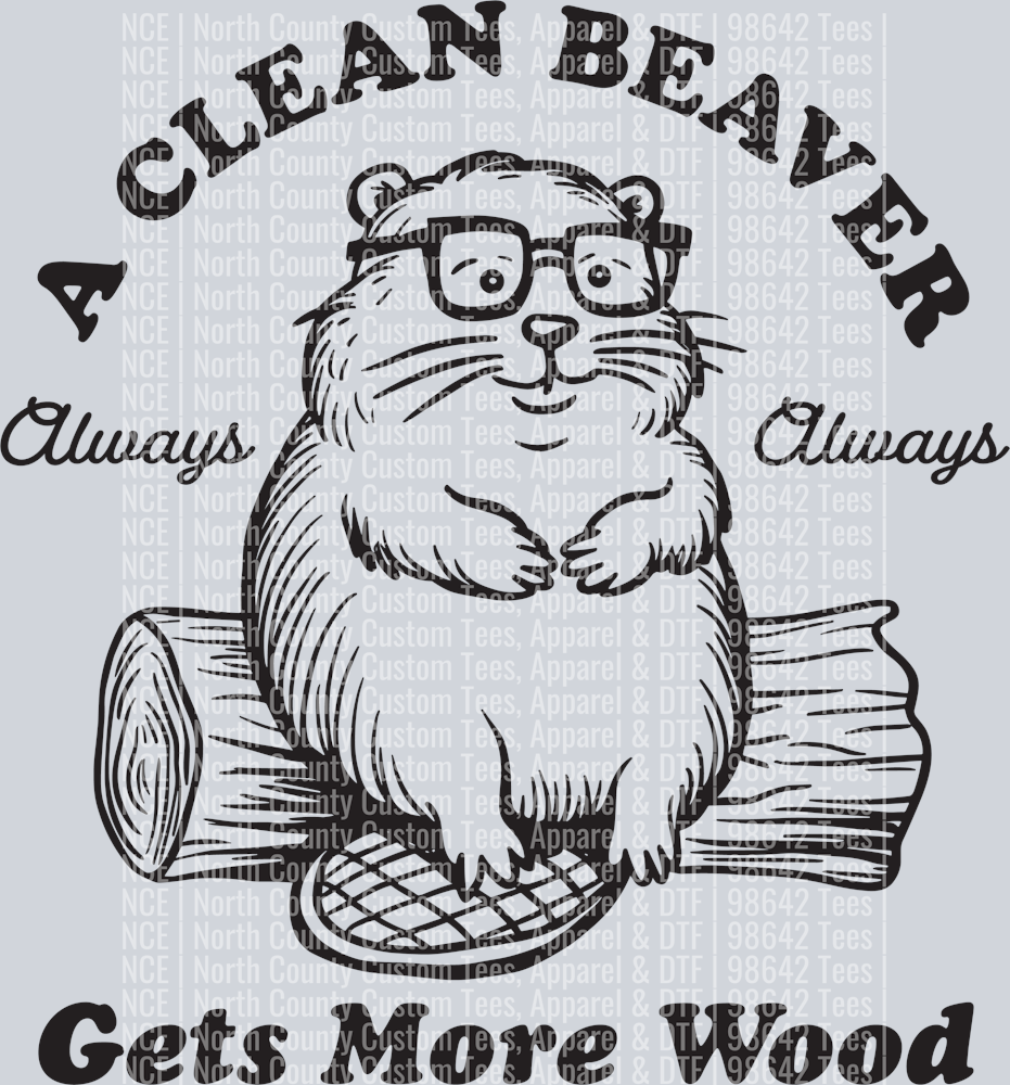 clean beaver black