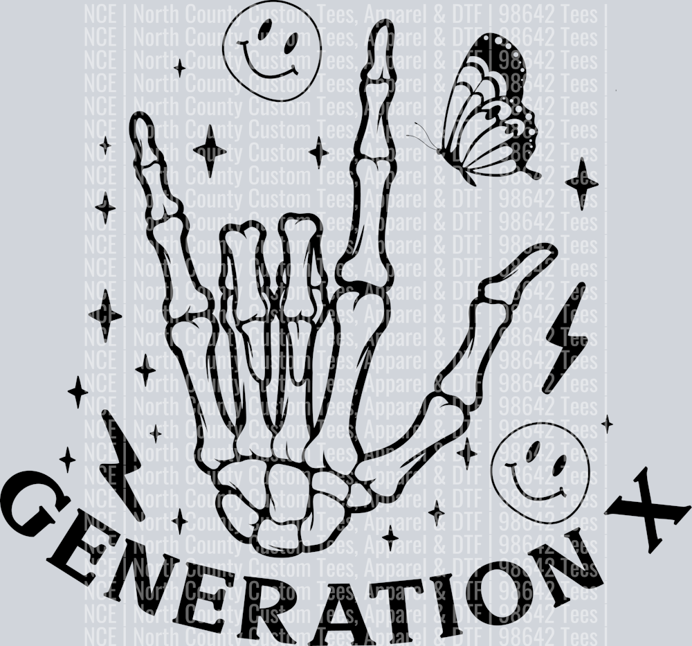 Gen X Skelly Hand