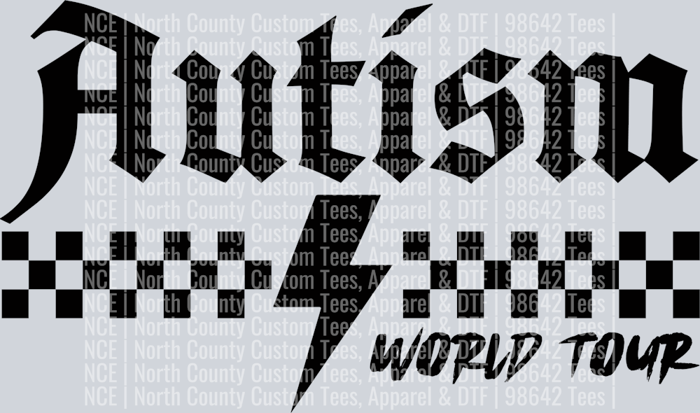 Autism World Tour Front