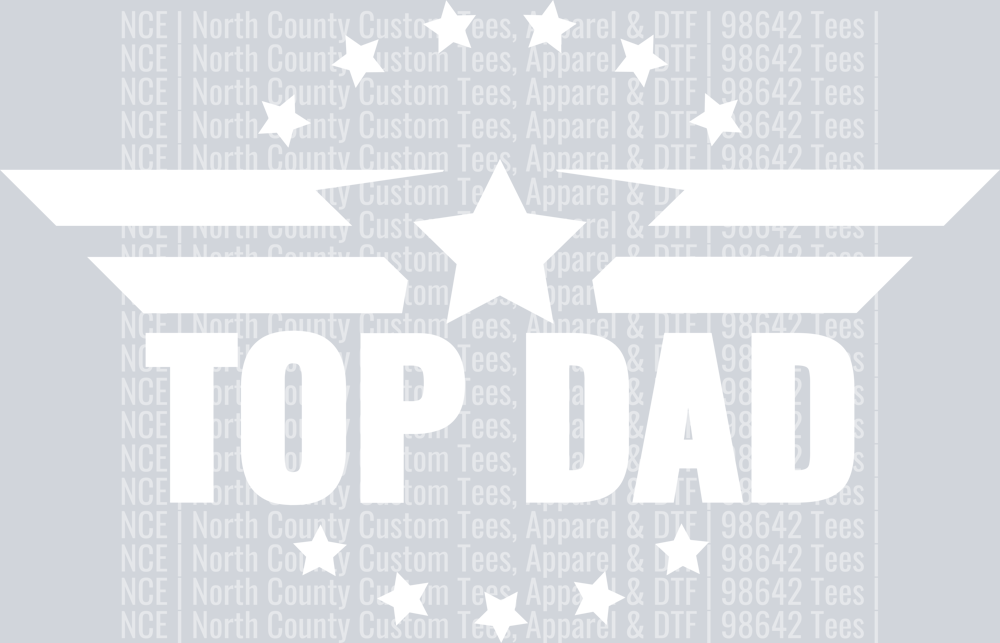 Top Dad - WHITE