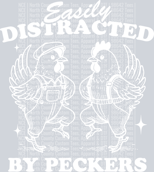 Easily Distracted white