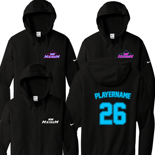 NW Mayhem - Nike Club Fleece Sleeve Swoosh Full-Zip Hoodie