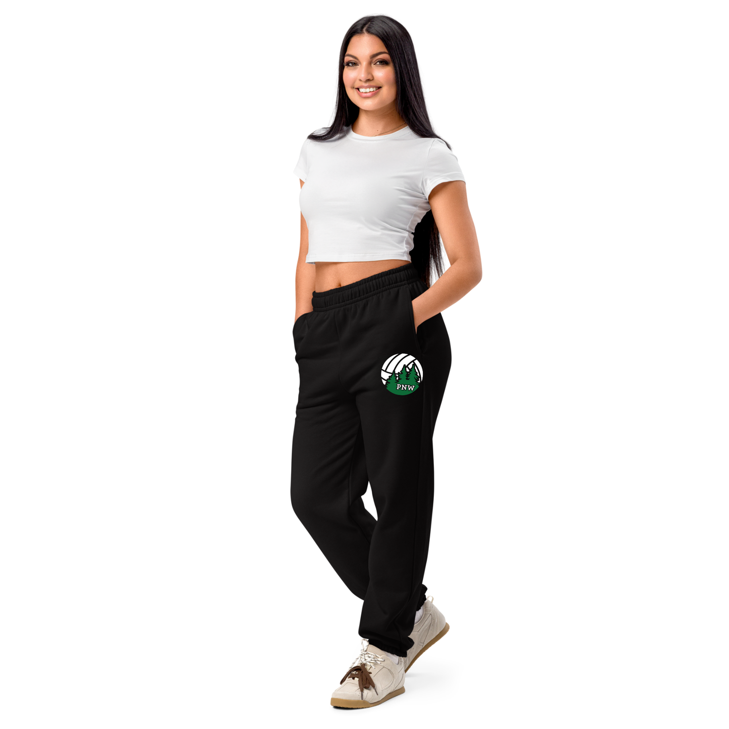 PNW Volleyball - Unisex Sponge Fleece Long Scrunch Pants