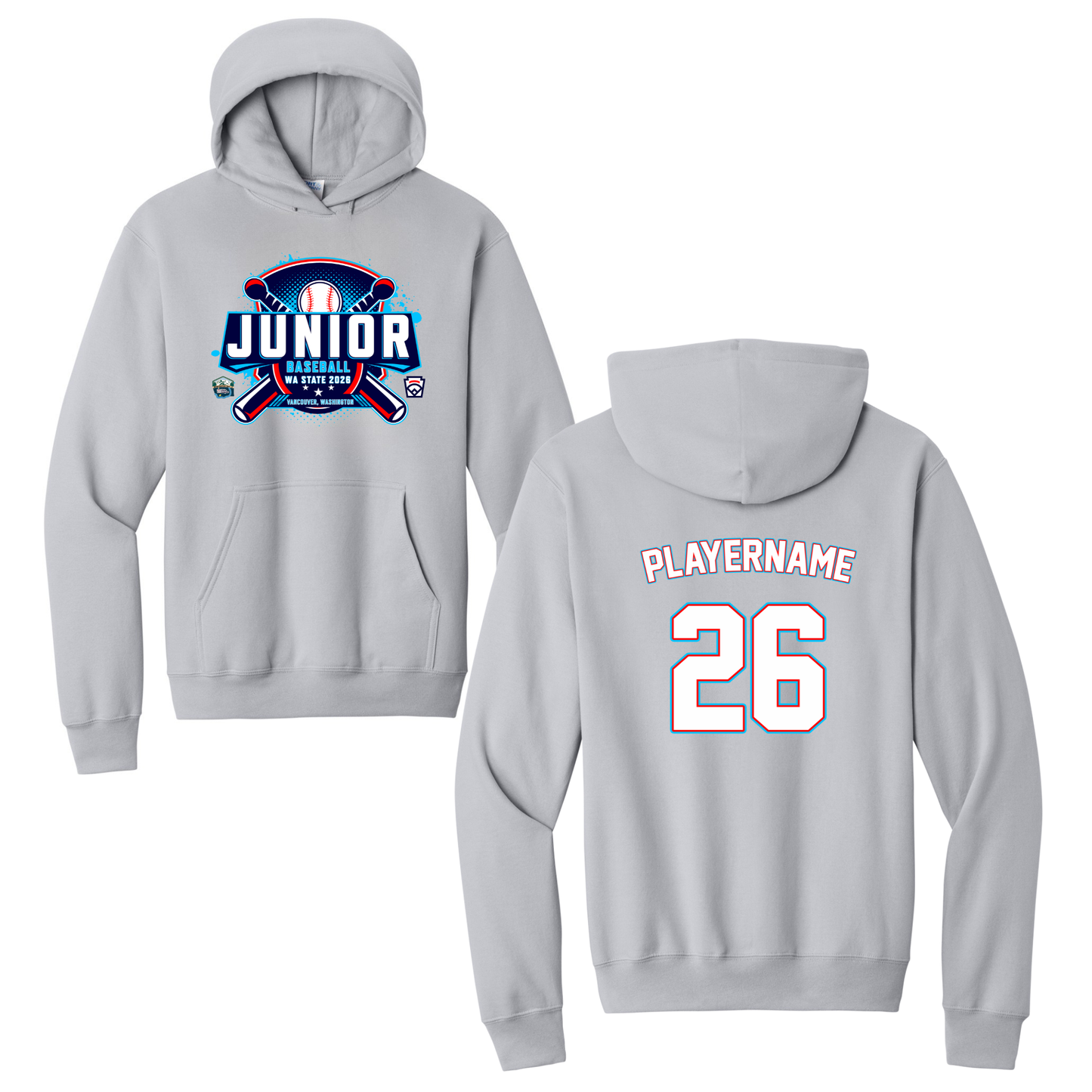 2026 Washington State Junior Baseball Tournament Core Hoodie