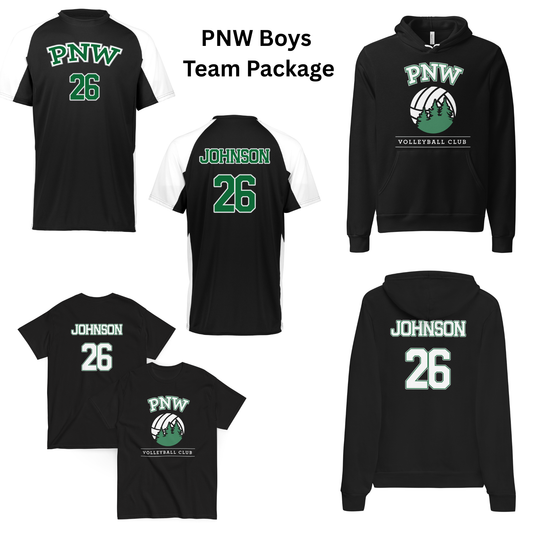 PNW Volleyball Boys Team - Player Required Gear Package