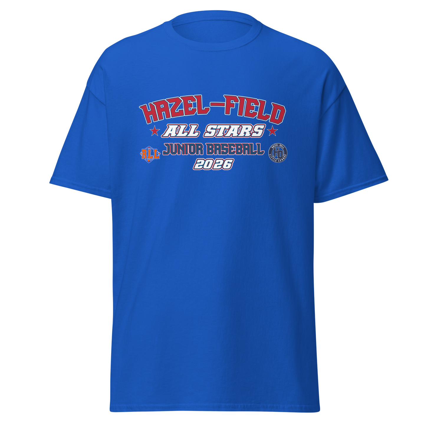 2026 HAZEL-FIELD Junior Baseball All-Stars Fan Gear Performance Blend Tee