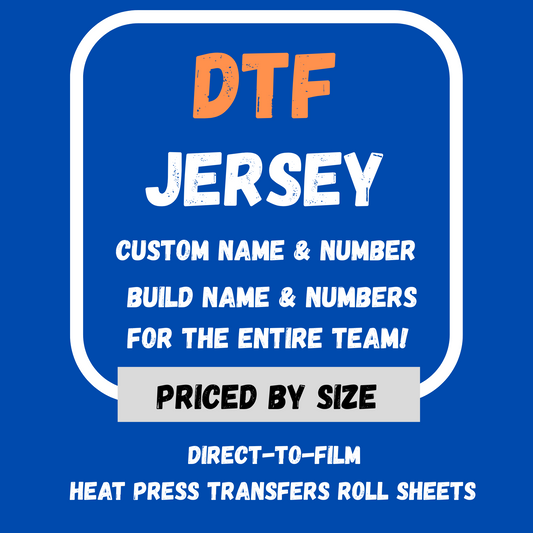 Sports Jersey Builder | Name & Number