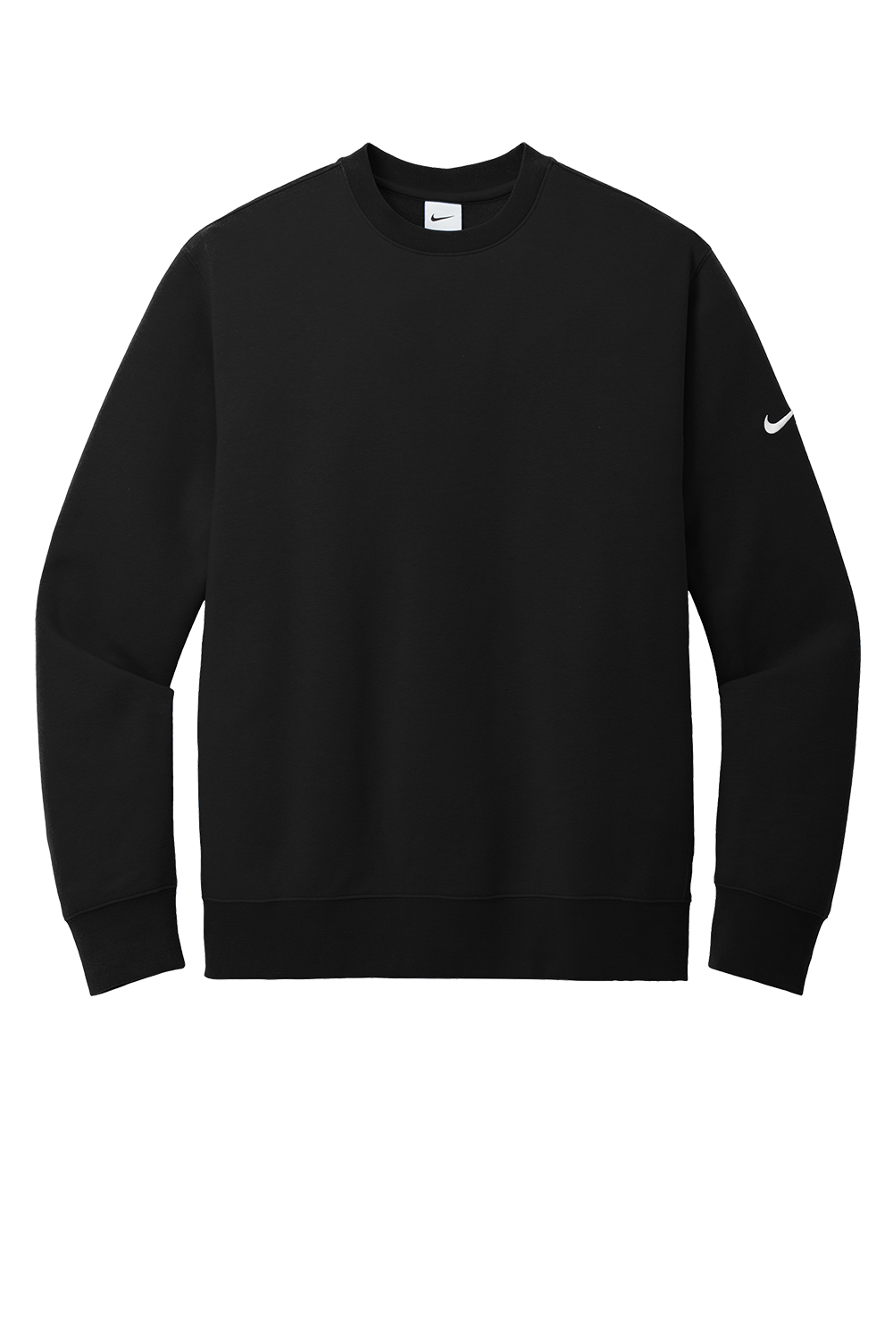RHS Softball - NIKE NKFD9863 Nike Club Fleece Sleeve Swoosh Crew