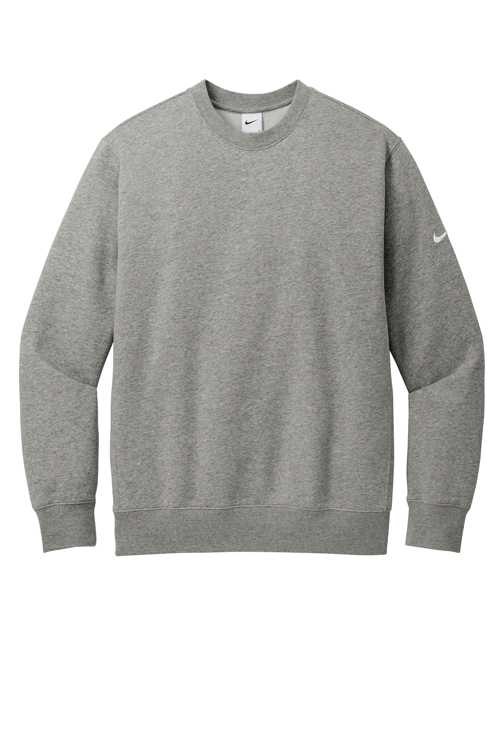 RHS Softball - NIKE NKFD9863 Nike Club Fleece Sleeve Swoosh Crew