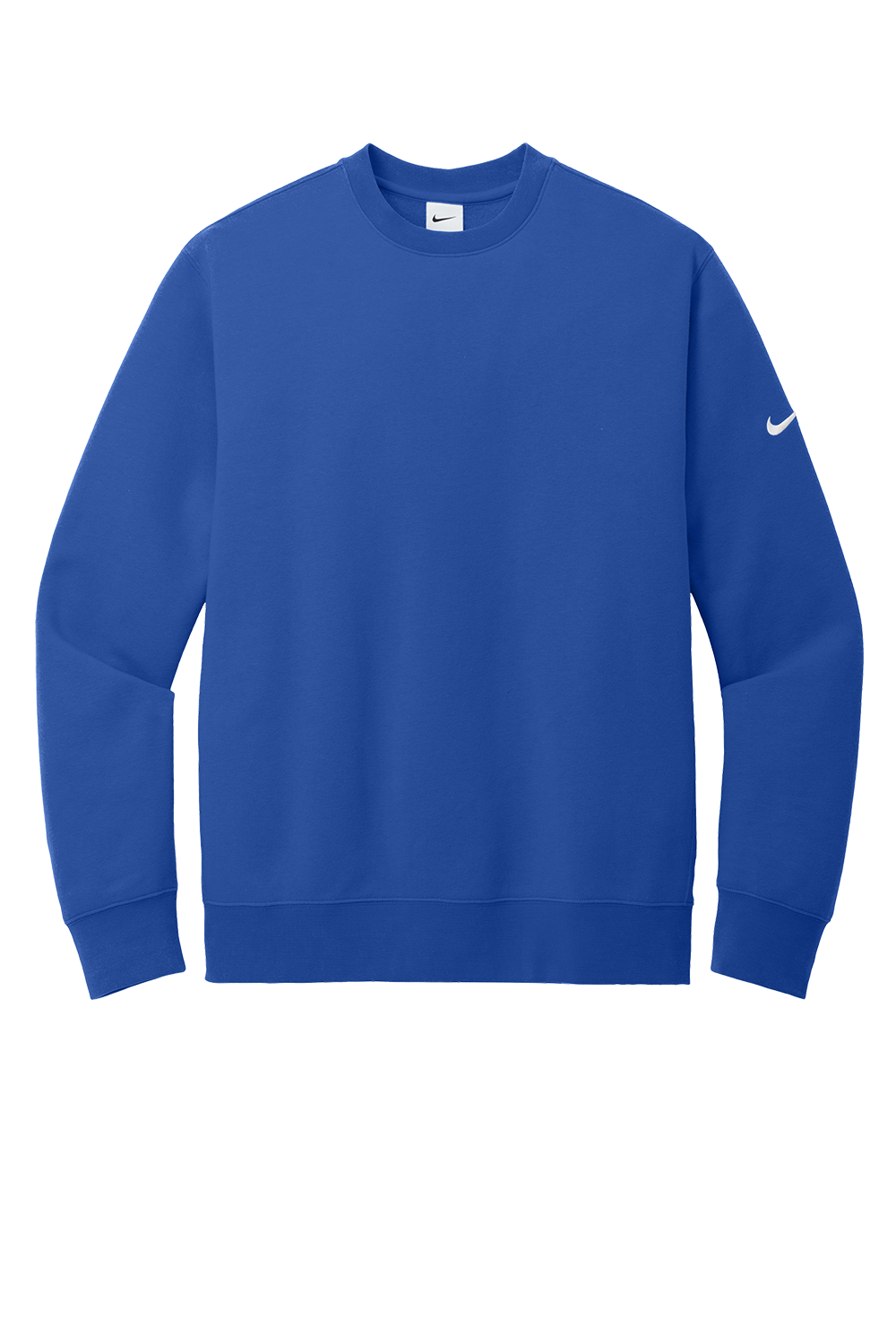 RHS Softball - NIKE NKFD9863 Nike Club Fleece Sleeve Swoosh Crew