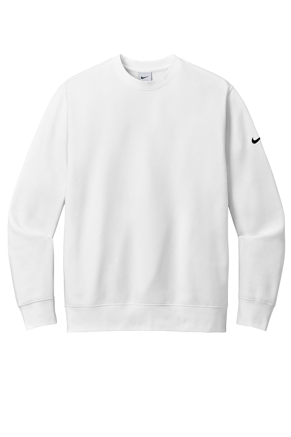 RHS Softball - NIKE NKFD9863 Nike Club Fleece Sleeve Swoosh Crew