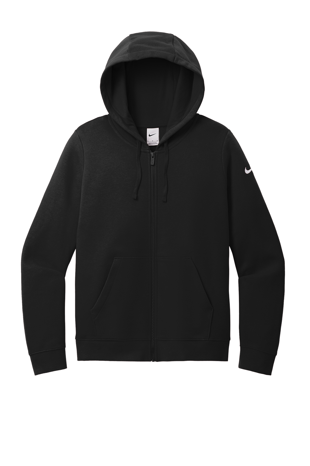 RHS Softball - NIKE NKFD9890 Women's Club Fleece Sleeve Swoosh Full-Zip Hoodie