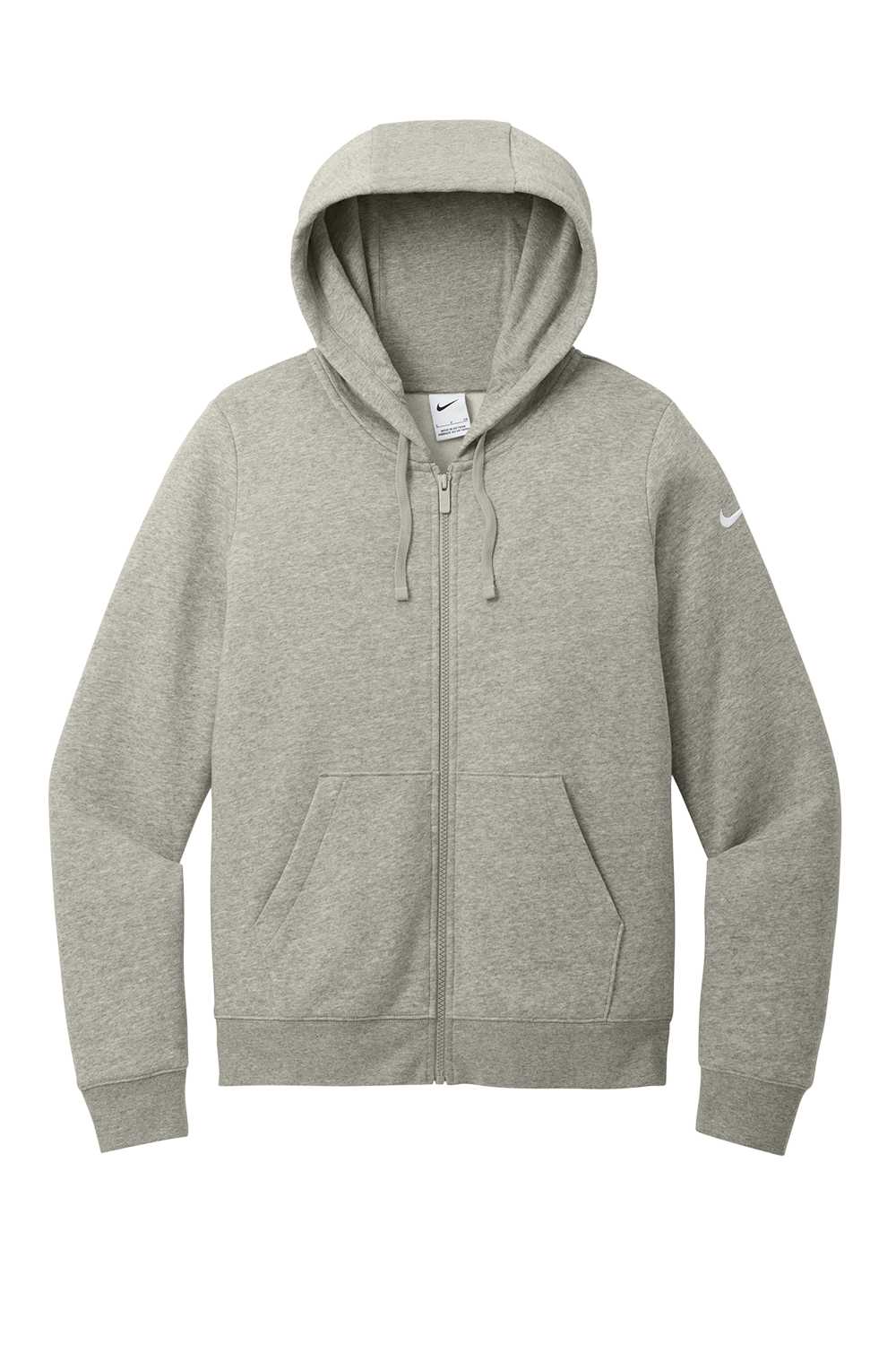 RHS Softball - NIKE NKFD9890 Women's Club Fleece Sleeve Swoosh Full-Zip Hoodie