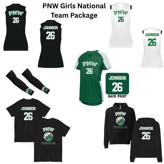 PNW Volleyball Girls National Team - Player Required Gear Package