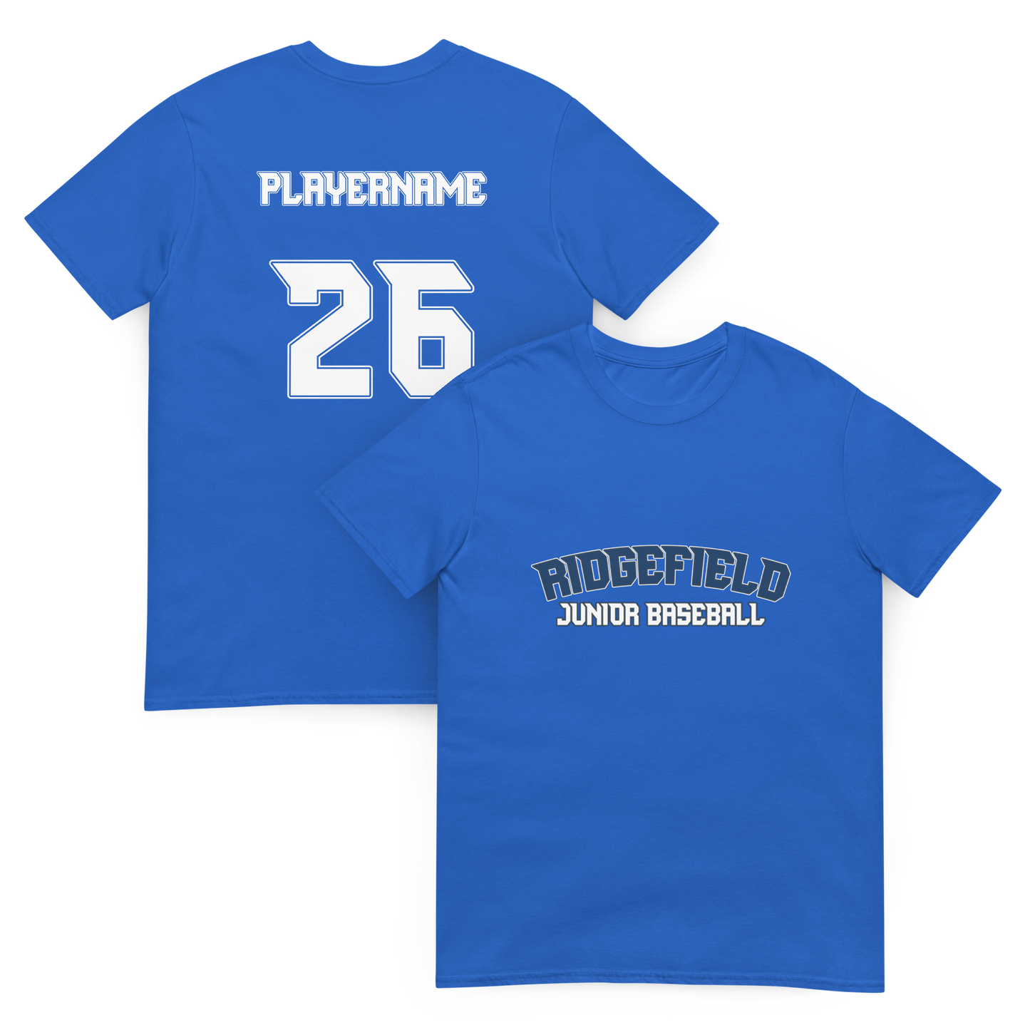 Ridgefield Junior Baseball Fan Gear 2026 - Tee-Shirt