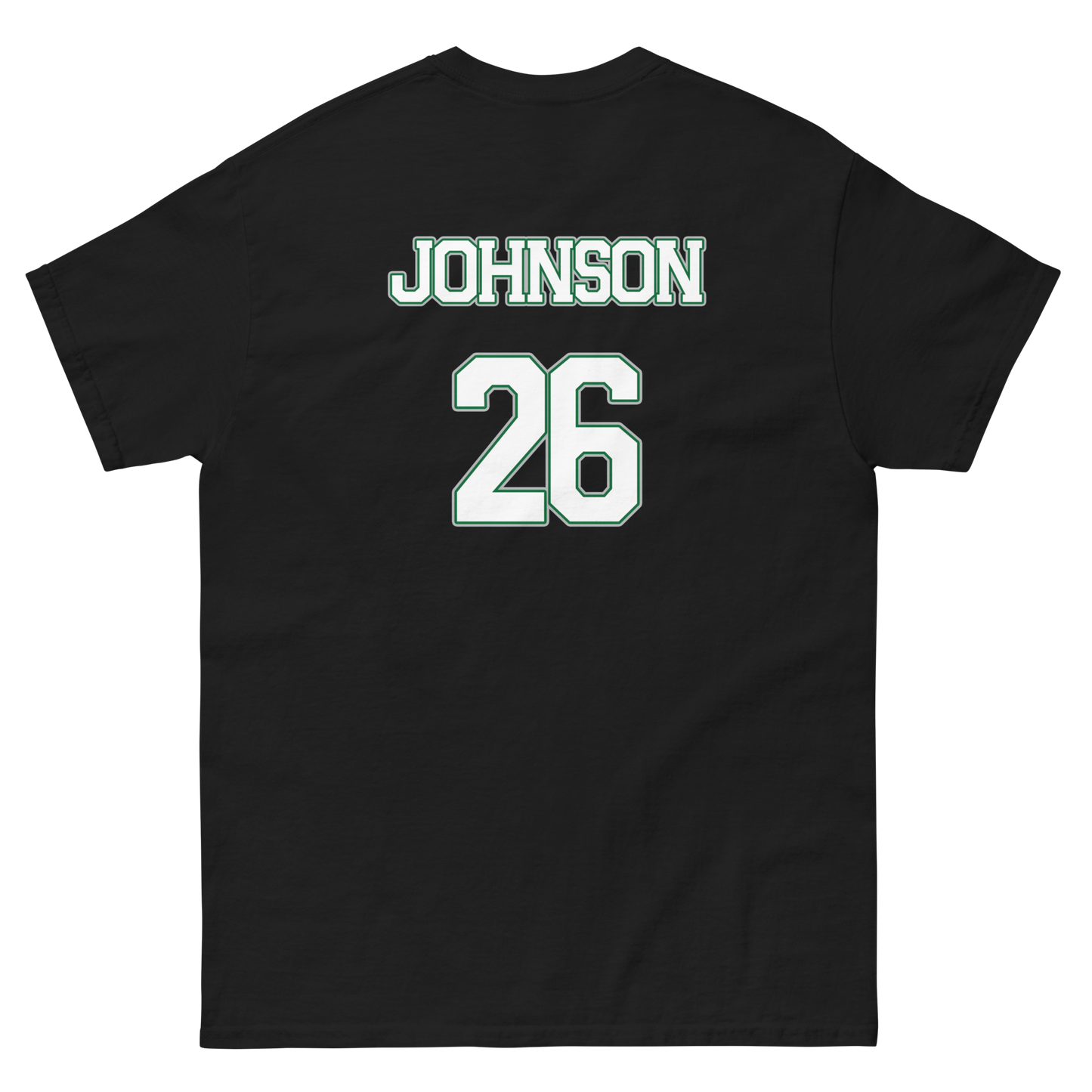 PNW Volleyball - Custom Fan Gear Tee - Black Midweight Softstyle Tee