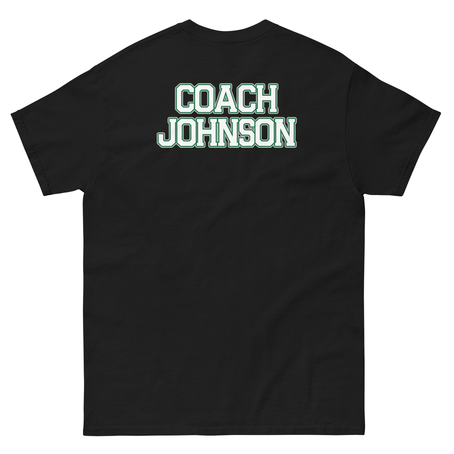 PNW Volleyball - Coaches Custom Gear Tee - Black - Midweight Softstyle Tee Logo 1