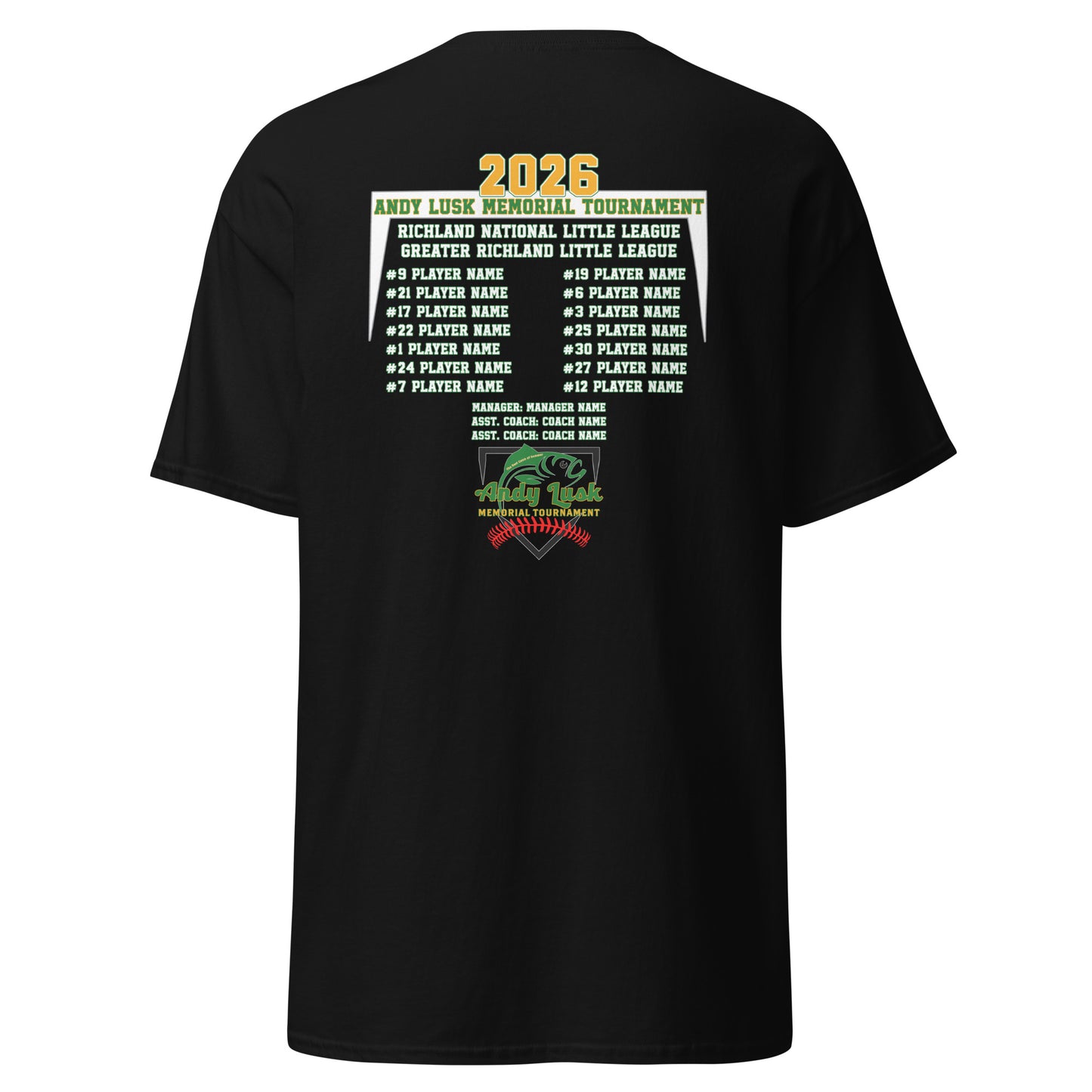 Andy Lusk 2026 Fan Gear Performance Tee