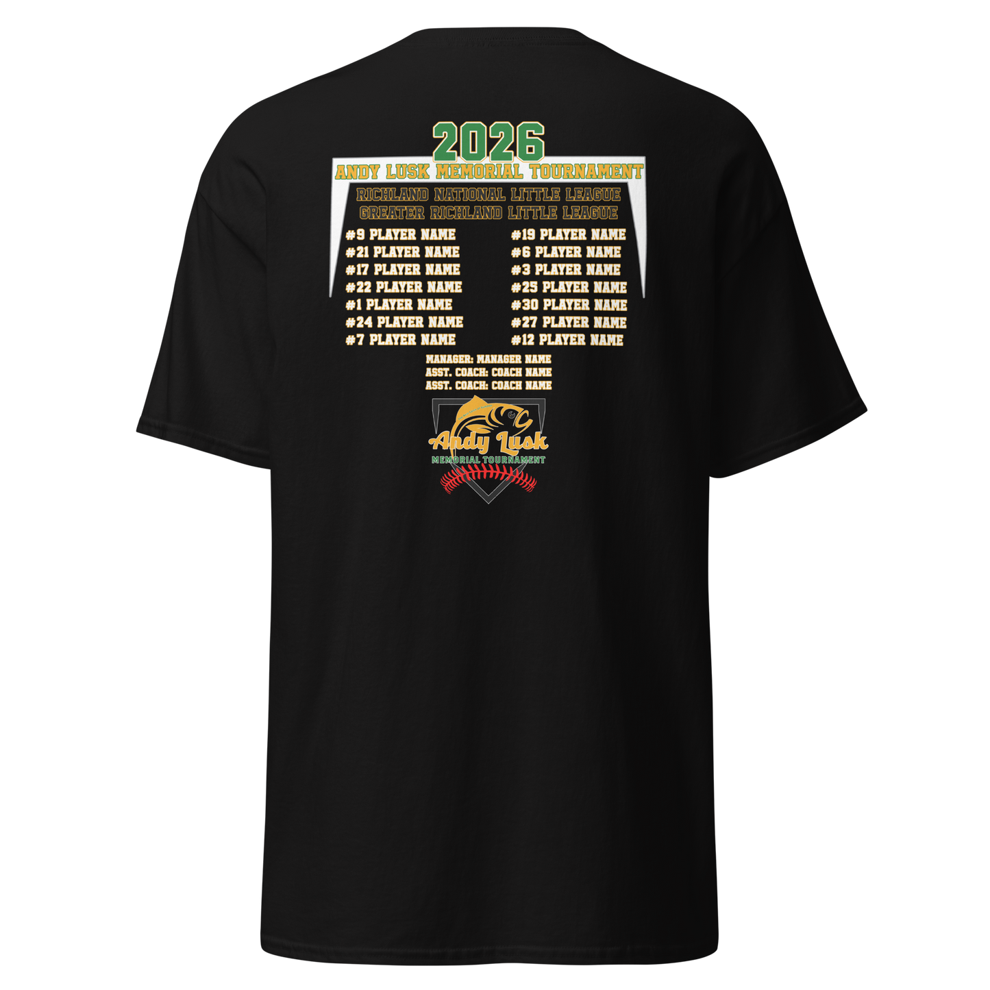 Andy Lusk 2026 Fan Gear Performance Tee