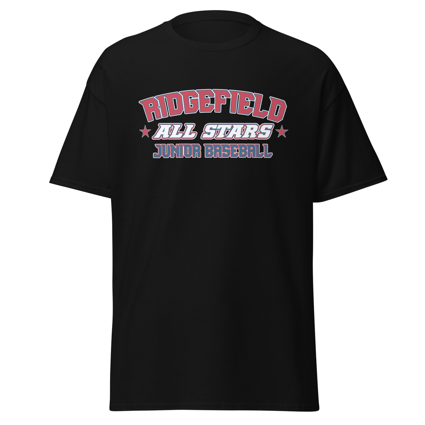 2026 Ridgefield Junior Baseball All-Stars Fan Gear Performance Blend Tee