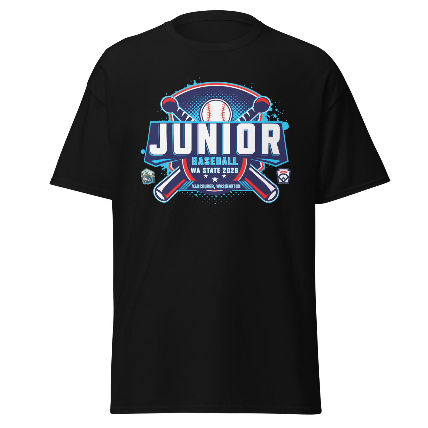 2026 Washington State Junior Baseball Tournament Cotton Tee