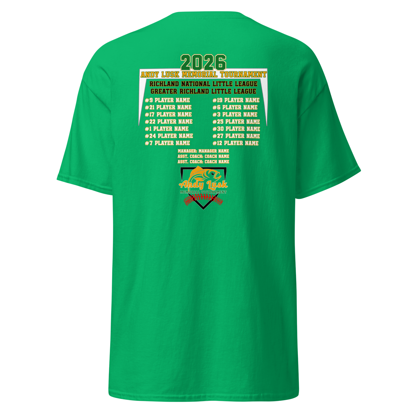 Andy Lusk 2026 Fan Gear Performance Tee