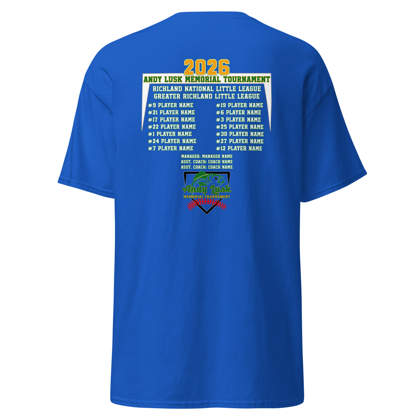 Andy Lusk 2026 Fan Gear Performance Tee