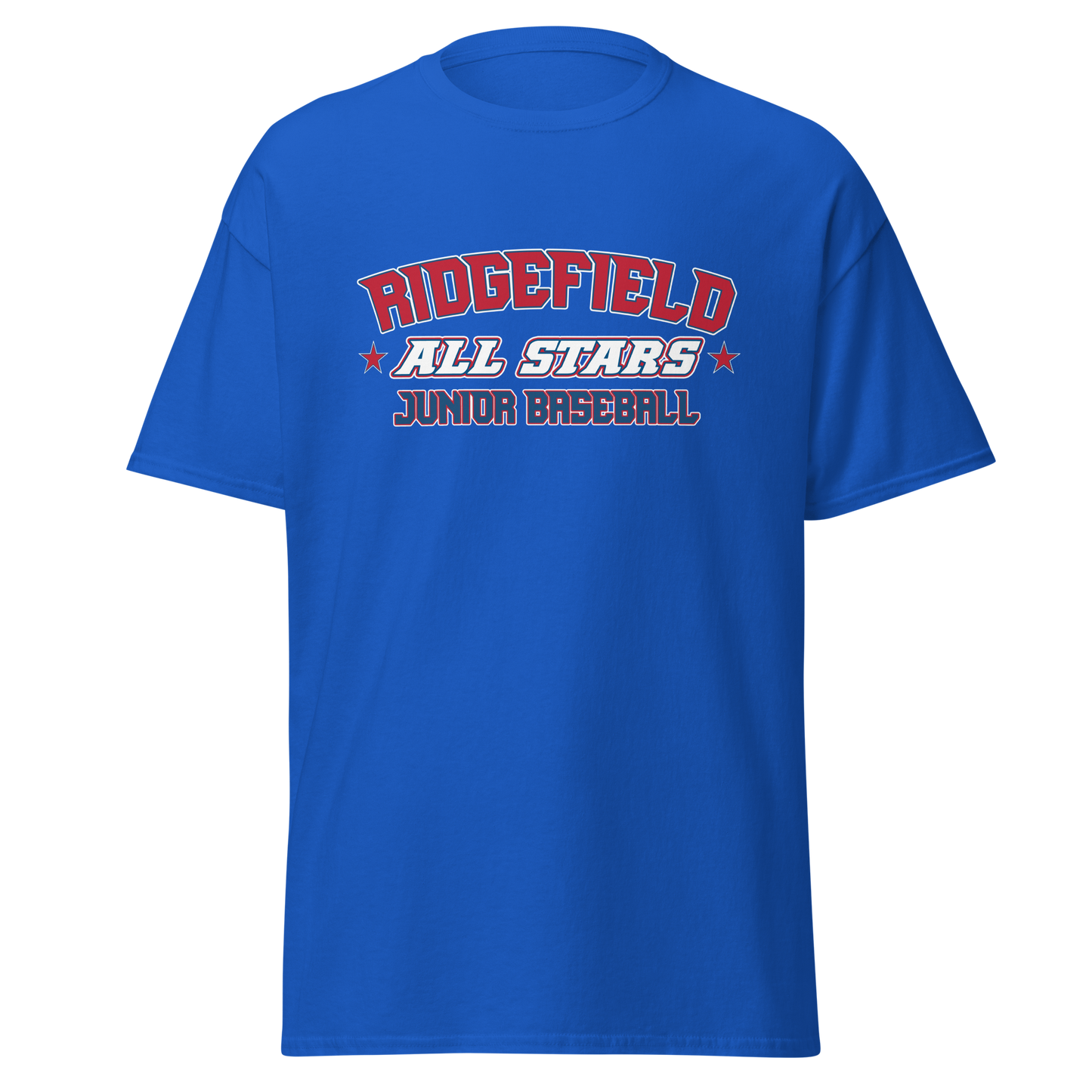 2026 Ridgefield Junior Baseball All-Stars Fan Gear Performance Blend Tee