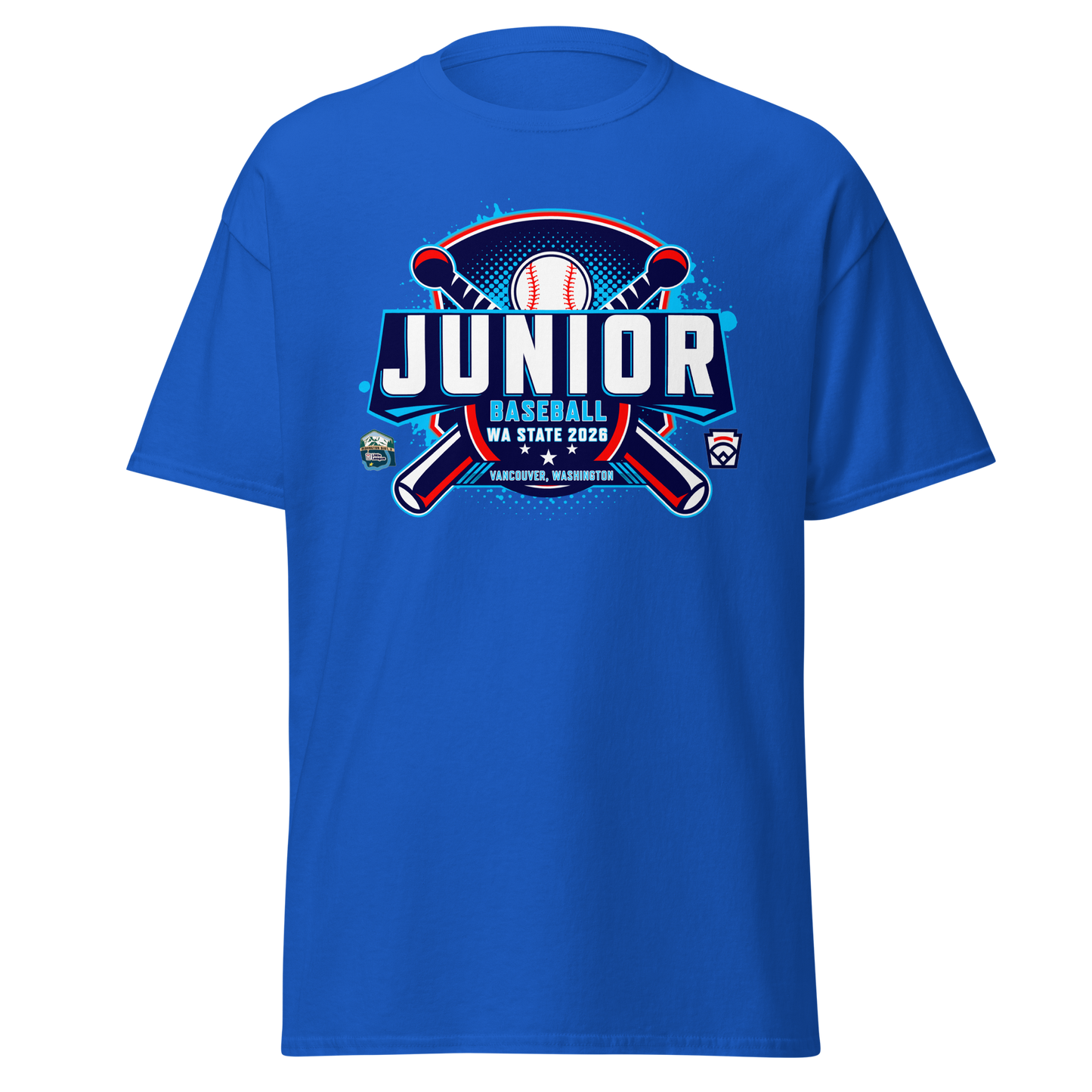 2026 Washington State Junior Baseball Tournament Cotton Tee