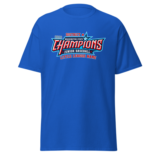 2026 Washington State Junior Baseball CHAMPIONS Core Cotton Tee