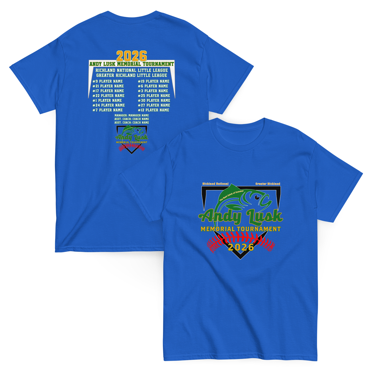 Andy Lusk 2026 Fan Gear Performance Tee