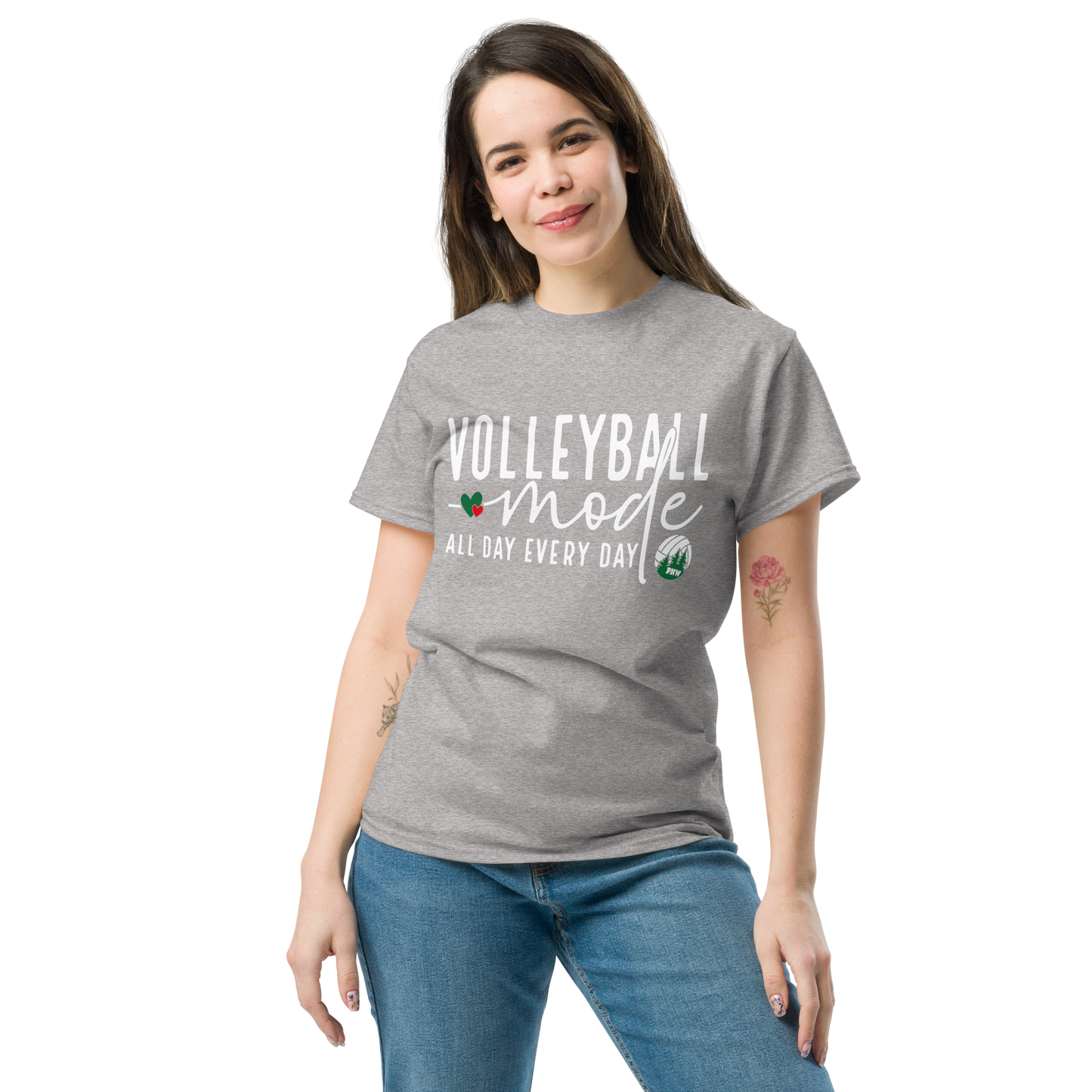 PNW Volleyball Fan Gear - Volleyball Mode - Tee/Sweatshirt/Hoodie