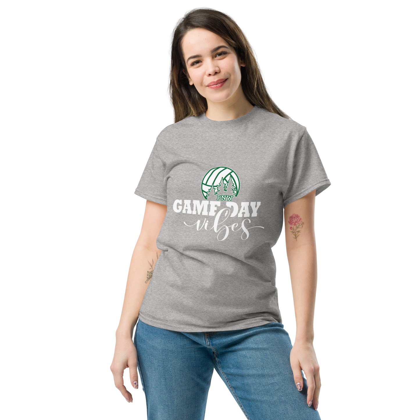 PNW Volleyball Fan Gear - Game Day Vibes - Tee/Sweatshirt/Hoodie