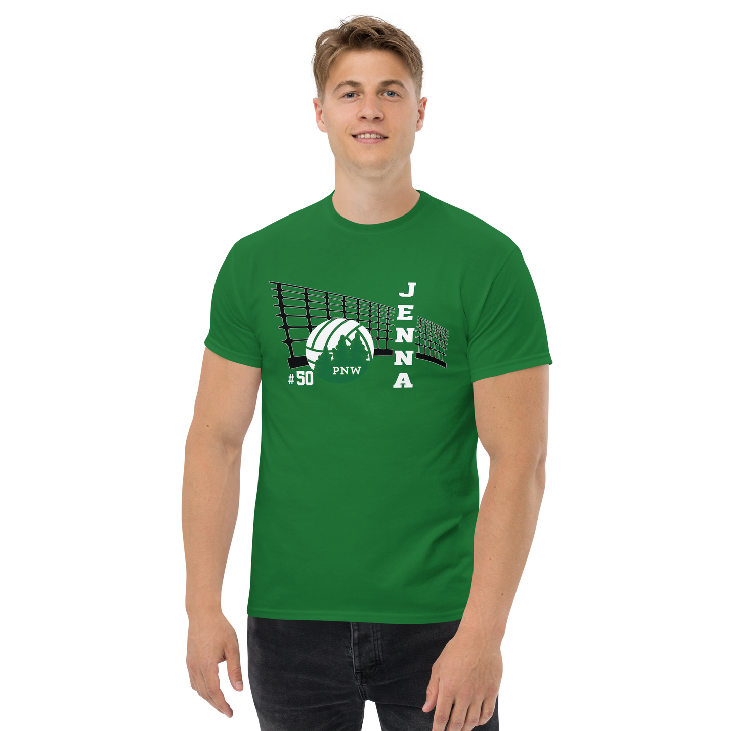 PNW Volleyball Custom Design 1 Fan Gear - Tee/Sweatshirt/Hoodie