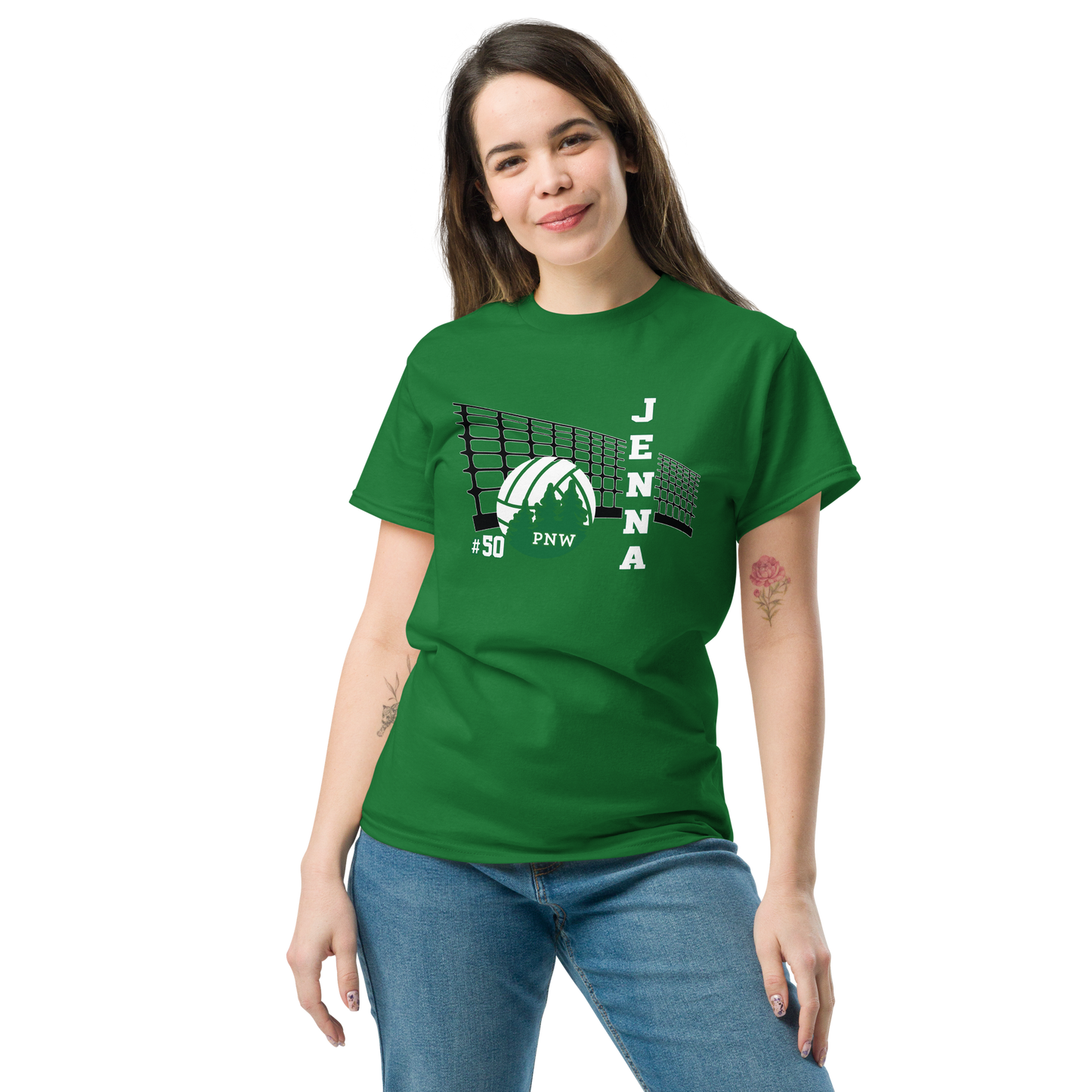 PNW Volleyball Custom Design 1 Fan Gear - Tee/Sweatshirt/Hoodie