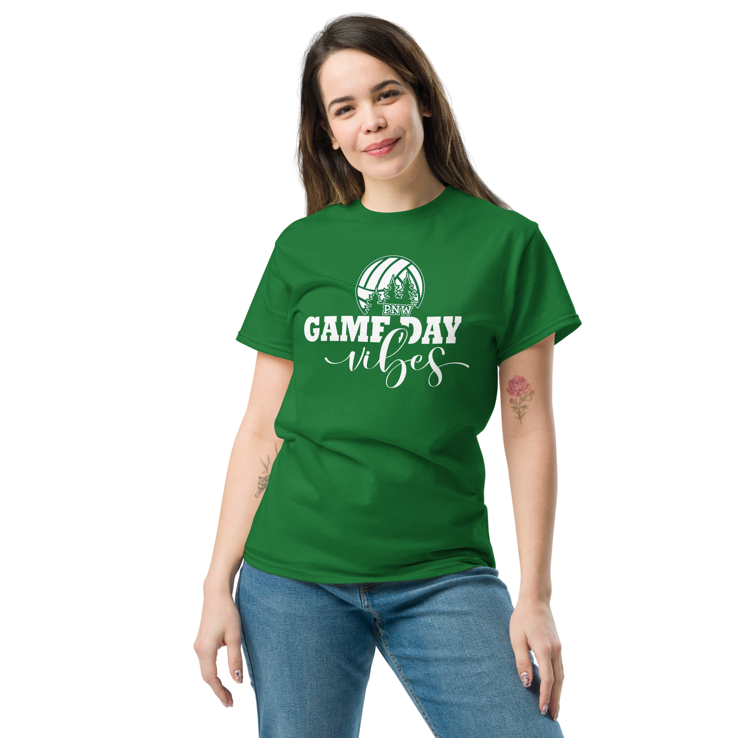 PNW Volleyball Fan Gear - Game Day Vibes - Tee/Sweatshirt/Hoodie