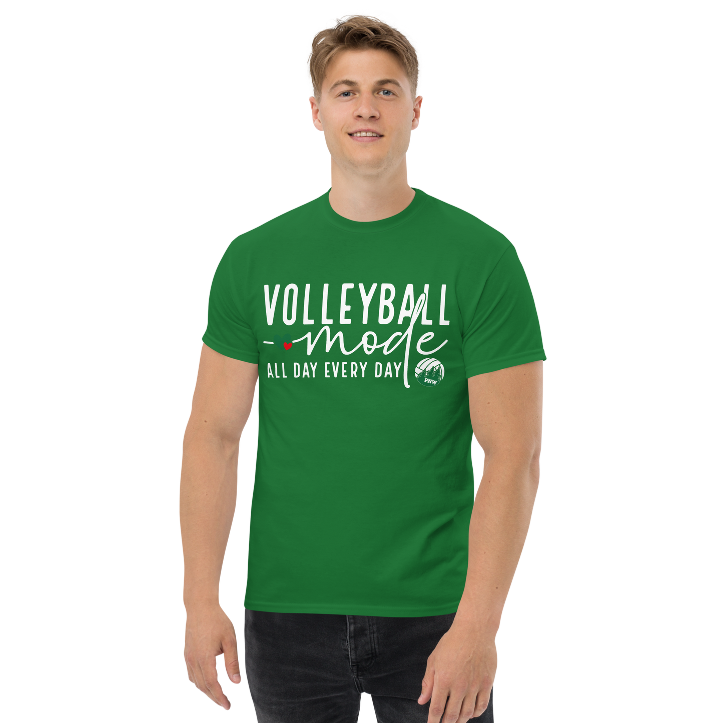 PNW Volleyball Fan Gear - Volleyball Mode - Tee/Sweatshirt/Hoodie