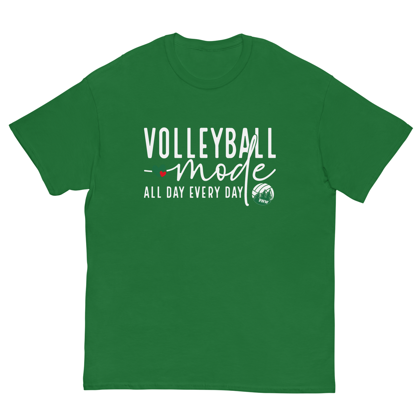 PNW Volleyball Fan Gear - Volleyball Mode - Tee/Sweatshirt/Hoodie