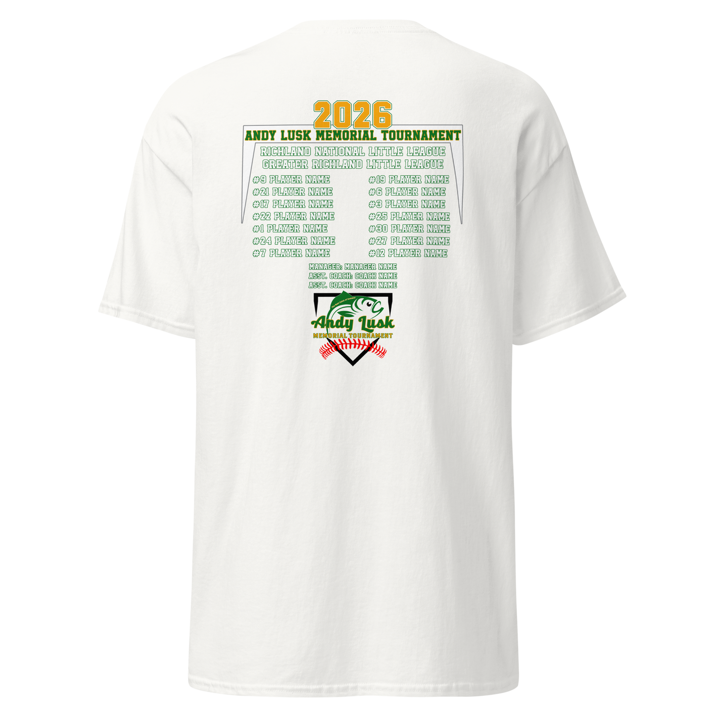 Andy Lusk 2026 Fan Gear Performance Tee