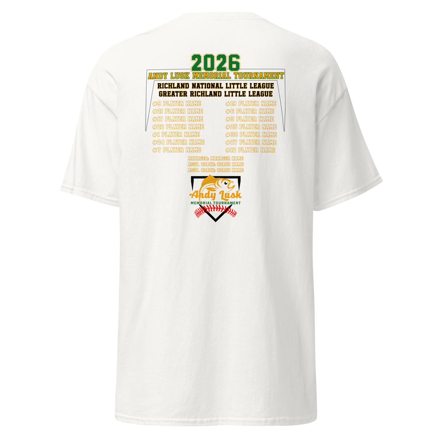 Andy Lusk 2026 Fan Gear Performance Tee