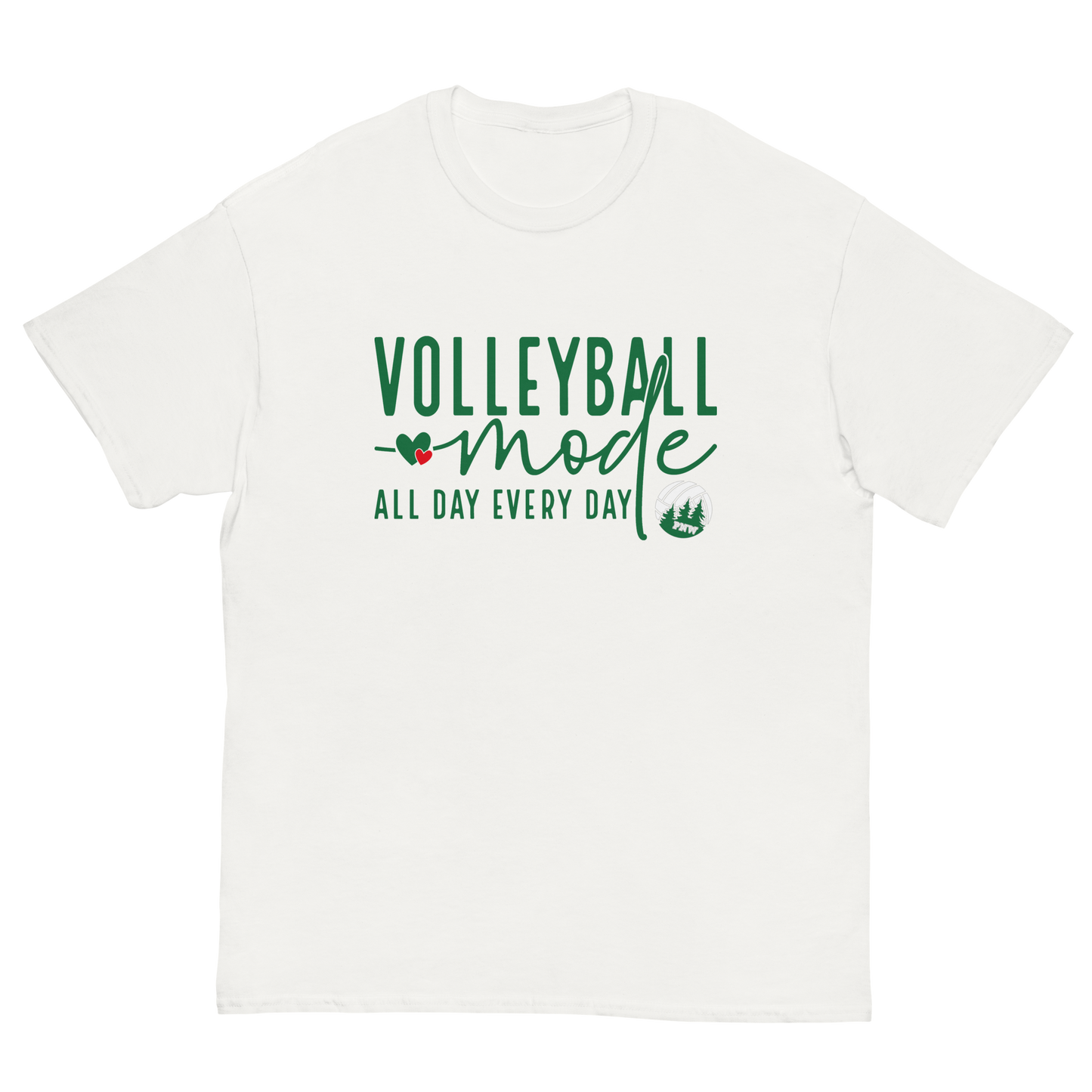 PNW Volleyball Fan Gear - Volleyball Mode - Tee/Sweatshirt/Hoodie