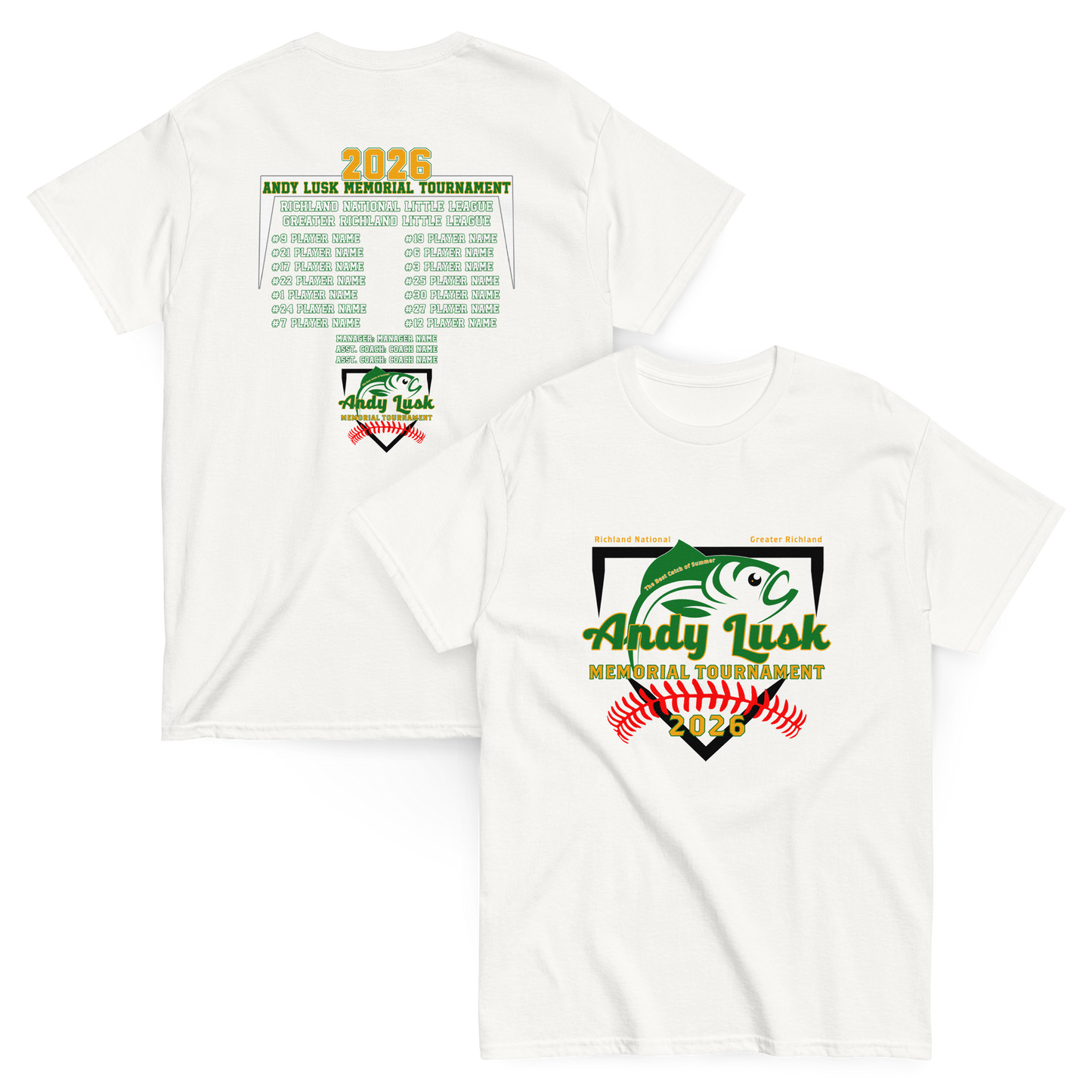 Andy Lusk 2026 Fan Gear Performance Tee