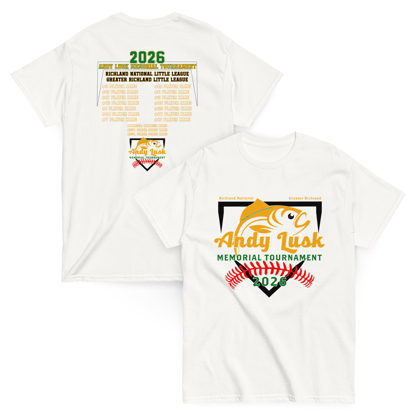 Andy Lusk 2026 Fan Gear Performance Tee