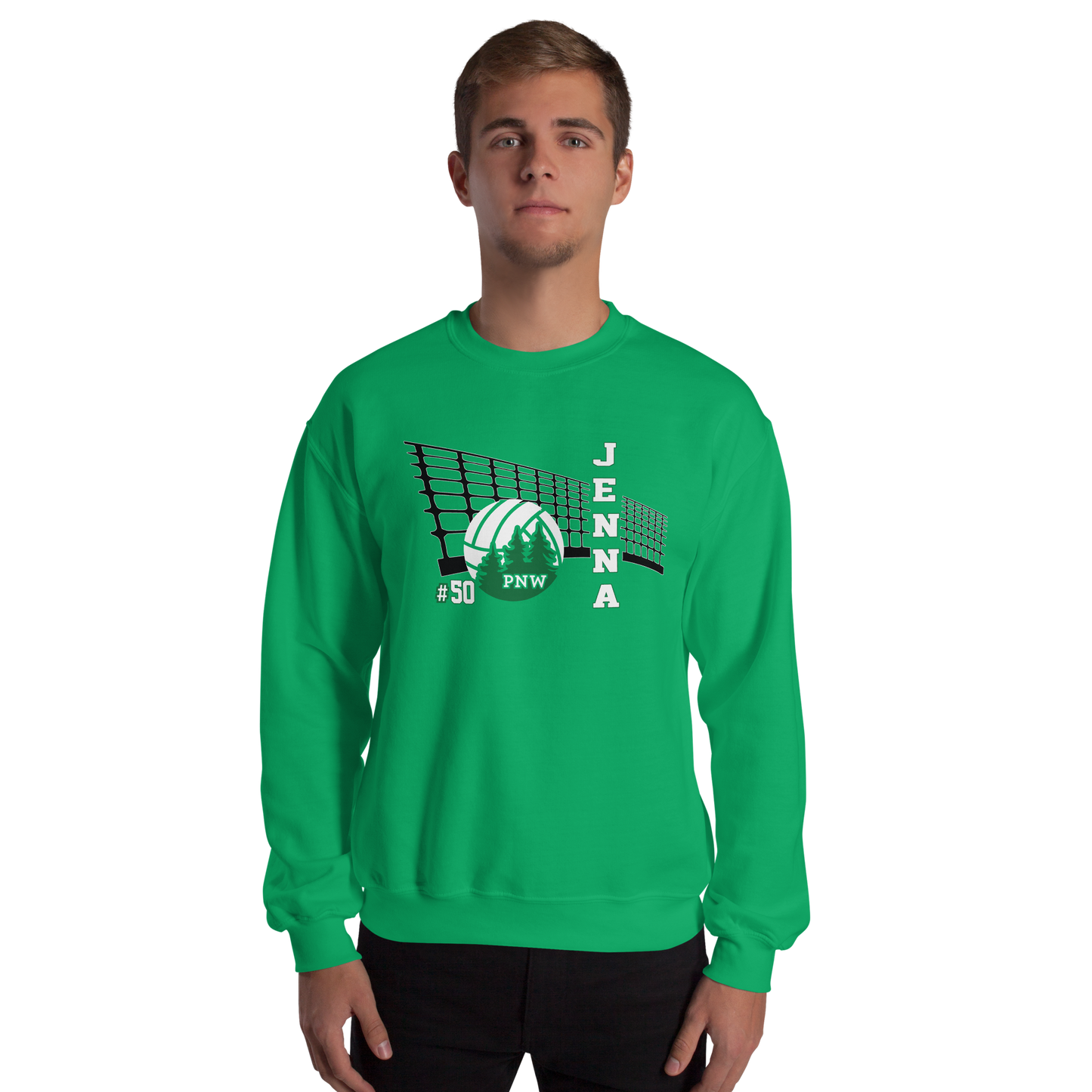 PNW Volleyball Custom Design 1 Fan Gear - Tee/Sweatshirt/Hoodie