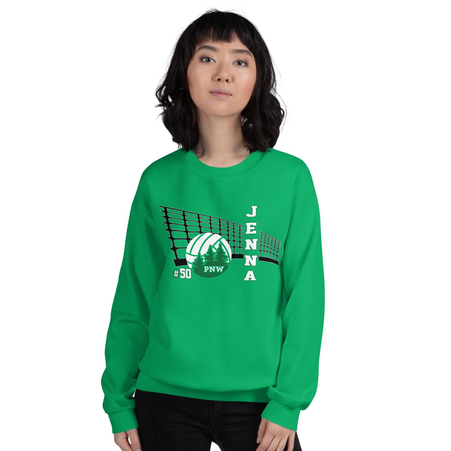 PNW Volleyball Custom Design 1 Fan Gear - Tee/Sweatshirt/Hoodie