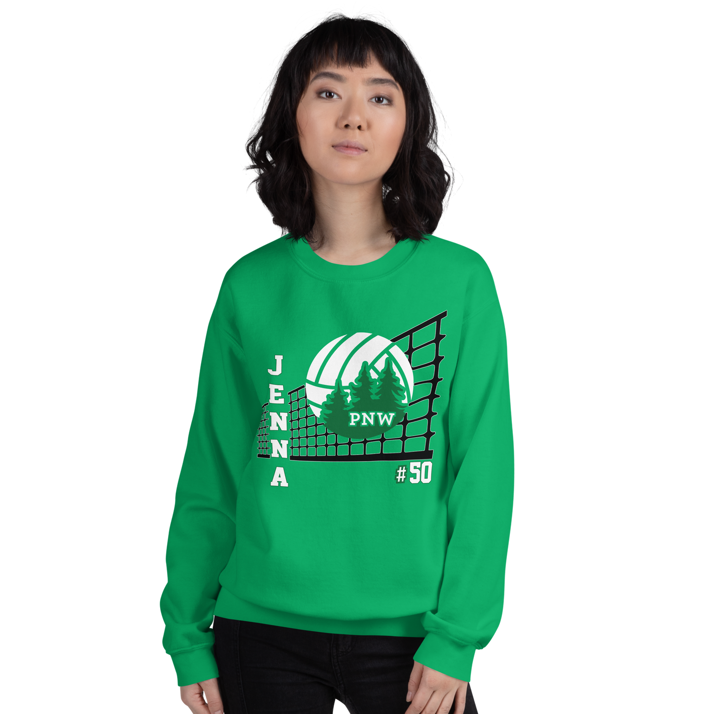 PNW Volleyball Custom Design 2 Fan Gear - Tee/Sweatshirt/Hoodie