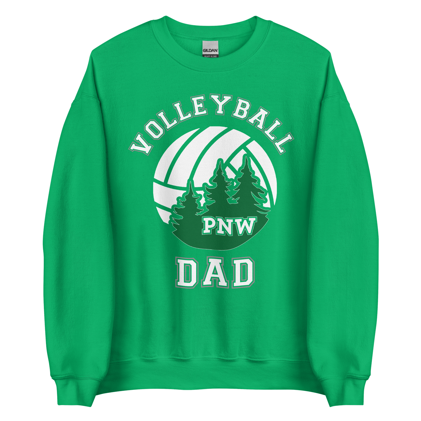 PNW Volleyball Fan Gear - Volleyball DAD Design 1 - Tee/Sweatshirt/Hoodie